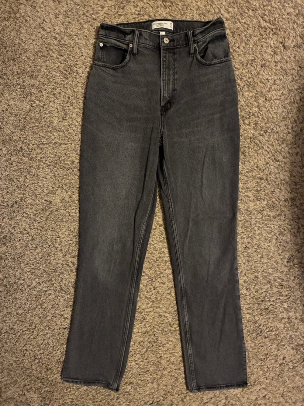 Abercrombie & Fitch curve love The 90s Straight Ultra High Rise Jeans -Size 29